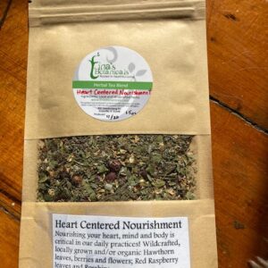 a bag of heart centered nourishment tea