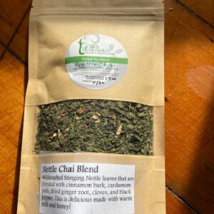 a bag of Nettle Chai Blend tea